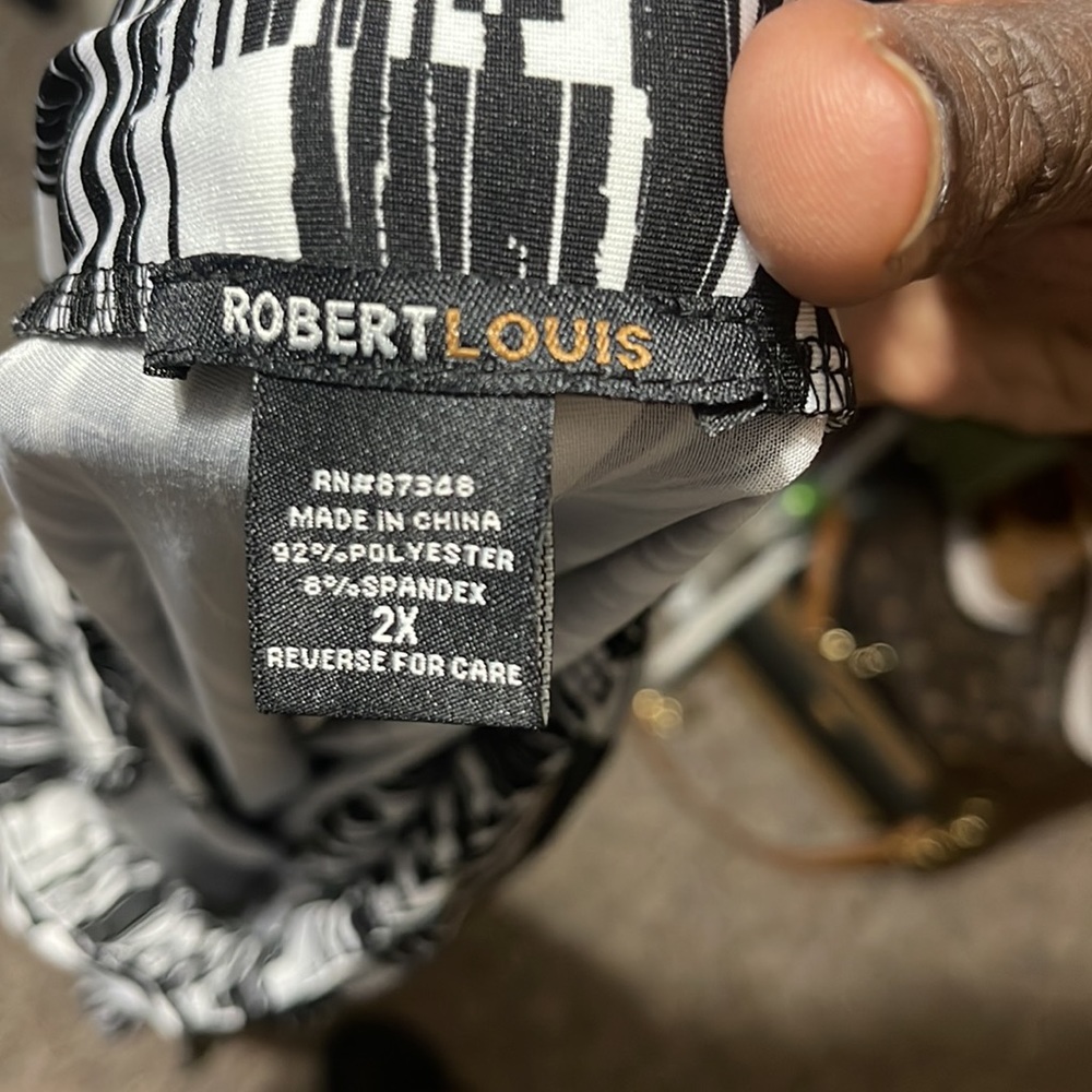 Robert Louis Casual Skirt Size 2X - Picture 3 of 4